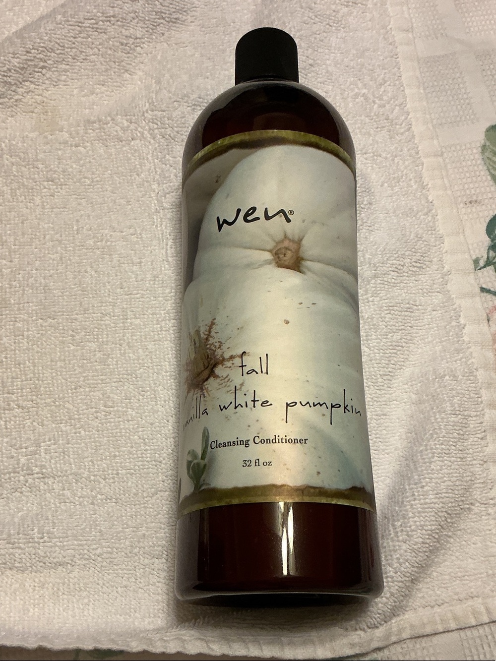 WEN Fall Vanilla White Pumpkin Cleansing Conditioner - White, Brown